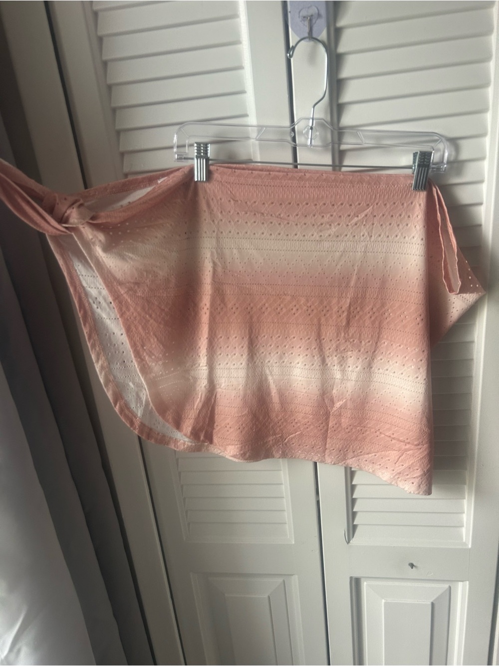 Women’s Peach Ombre Swim Coverup Sarong